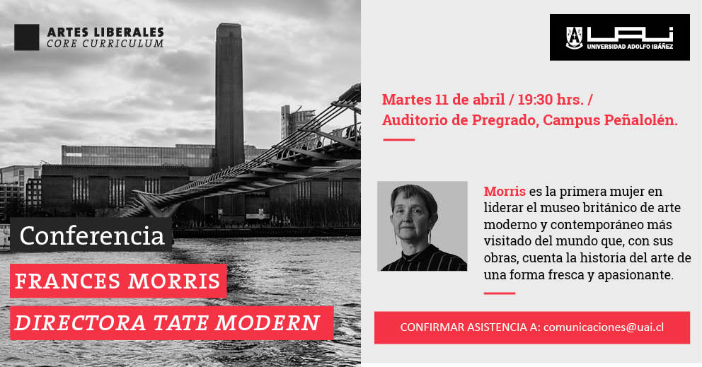 ArtesLiberalUAI's tweet photo. La directora del Tate Modern a días de llegar a Chile. Invita @ArtesLiberalUAI ⬇ https://t.co/CYaOlpemH9