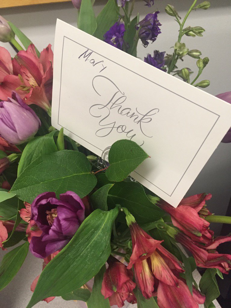 Thank you <a href="/MattWhipkey/">Matt Whipkey</a> !  Incredibly thoughtful!