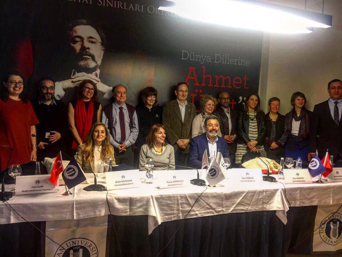 Ahmet Ümit (@baskomsernevzat) on Twitter photo "Yabancı Dillere Ahmet Ümit'i Çevirmek" sempozyumu sona erdi. Emeği geçen herkese teşekkür ederim. <a href="/okanedu/">İstanbul Okan Üniversitesi</a> <a href="/KalemAgency/">Kalem Ajans</a> <a href="/EverestKitap/">Everest Yayınları</a> "Yabancı Dillere Ahmet Ümit'i Çevirmek" sempozyumu sona erdi. Emeği geçen herkese teşekkür ederim. <a href="/okanedu/">İstanbul Okan Üniversitesi</a> <a href="/KalemAgency/">Kalem Ajans</a> <a href="/EverestKitap/">Everest Yayınları</a>