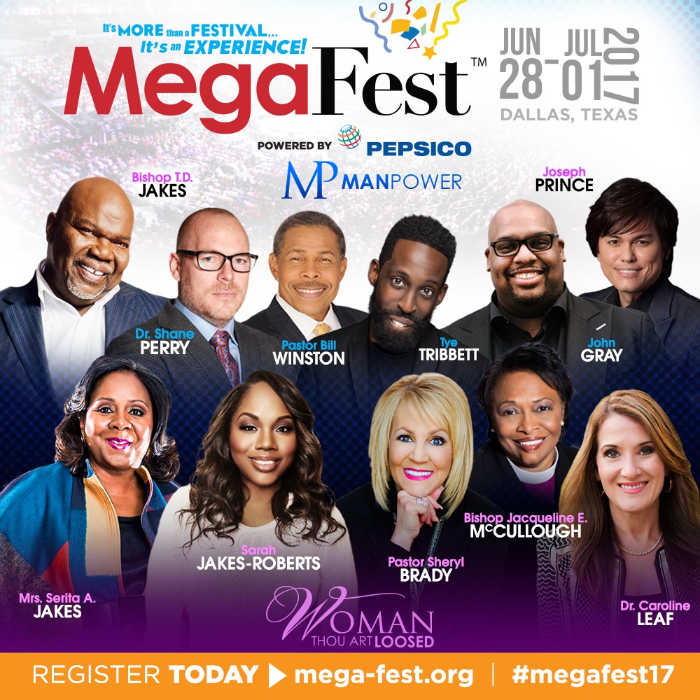 #MegaFest17 will be here before you know it! Register the entire family today at bit.ly/MegaFest17 #WTAL2017 #MPConf17