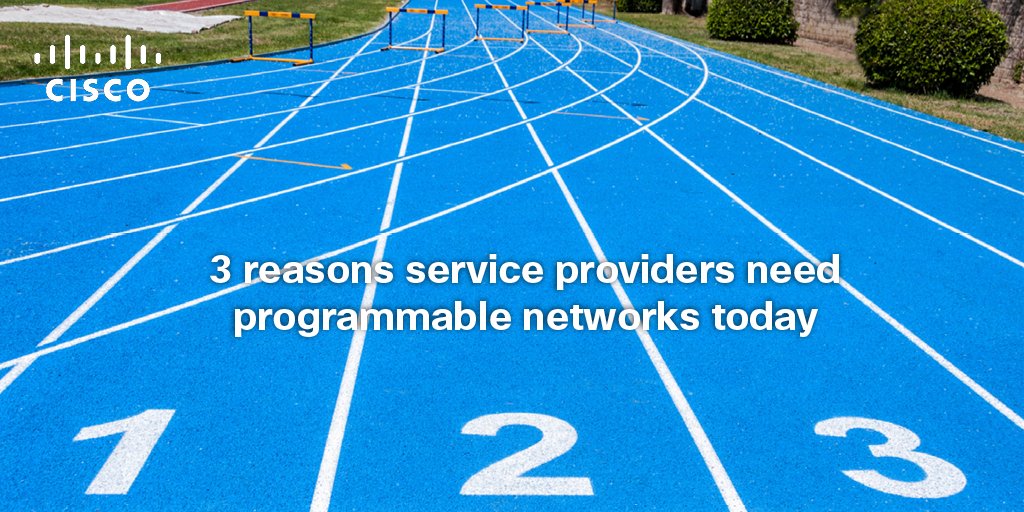 CiscoSP360's tweet image. See how #programmablenetworks facilitate the speed and agility required to support consumer demand cs.co/60108wfK8
