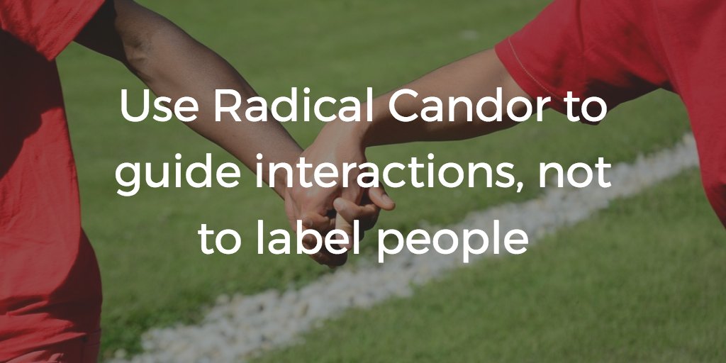 StefanW's tweet photo. #ObnoxiousAggression: " #RadicalCandor is Not About Labeling People" https://t.co/RuwOXZu8k8 @ral1 (via @candor) https://t.co/WpMN6bxypT