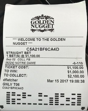 BradPowers7's tweet photo. Currently @NDFootball is favored by 12 over @Temple_FB in Week 1 CFB @5Dimes. A strong middle opportunity is coming soon for this ticket! https://t.co/PNTCWdODBE