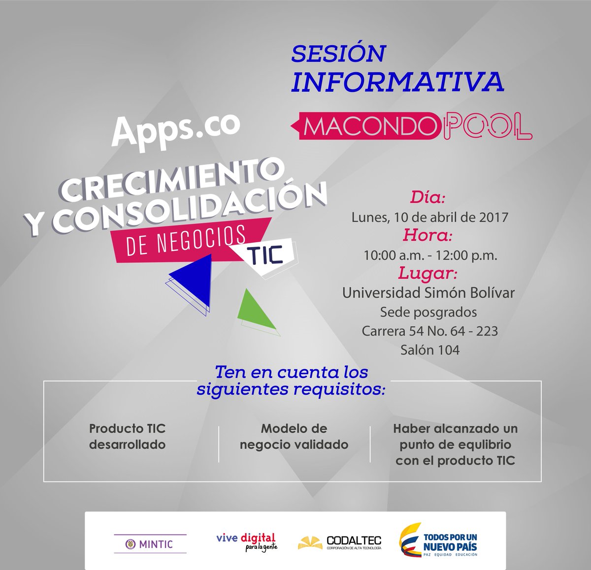 AppscoMacondo tweet picture