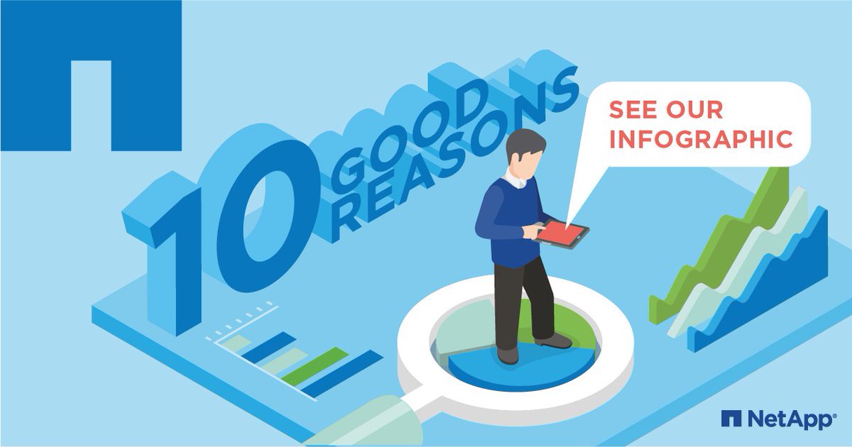 Why is <a href="/NetApp/">NetApp</a> perfect for the finance industry? We give you 10 good reasons: bit.ly/2okcHag