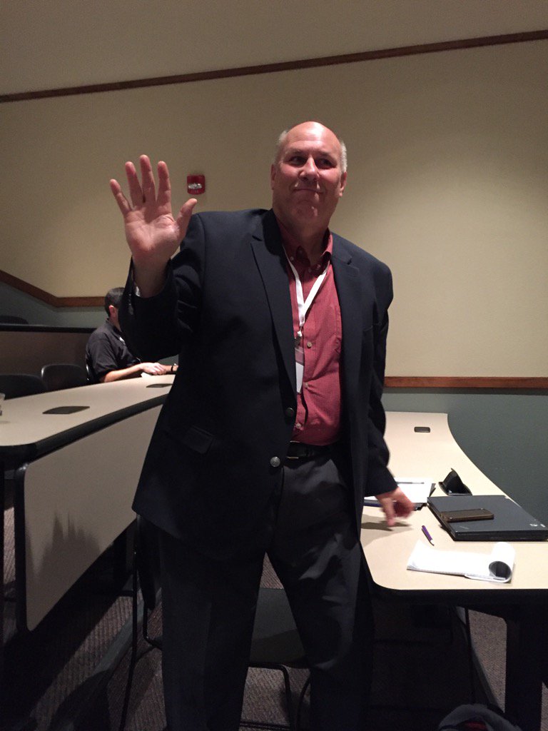 drmuinho's tweet photo. .@pskoner introduced at his last #KME2017 Convention as "National Historian."  Thanks for your service to @KMEMath https://t.co/LalvkPSr23