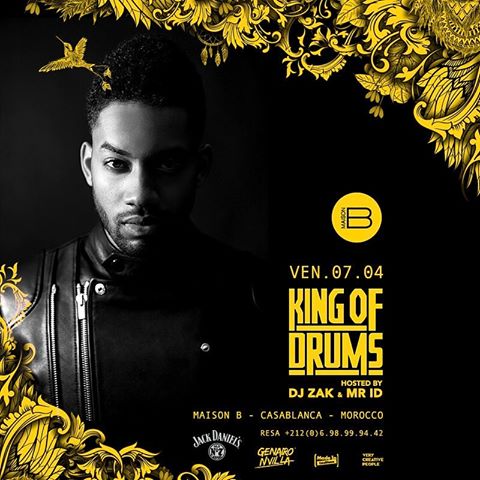 maisonbcasa's tweet photo. Rdv ce vendredi  DJ GENAIRO NVILLA le patron du label KING OF DRUMS > Warm Up with Dj ZAK &amp; Mr ID > Supported by Jack Daniels 
#Music4Life https://t.co/fp3IQeSZh8