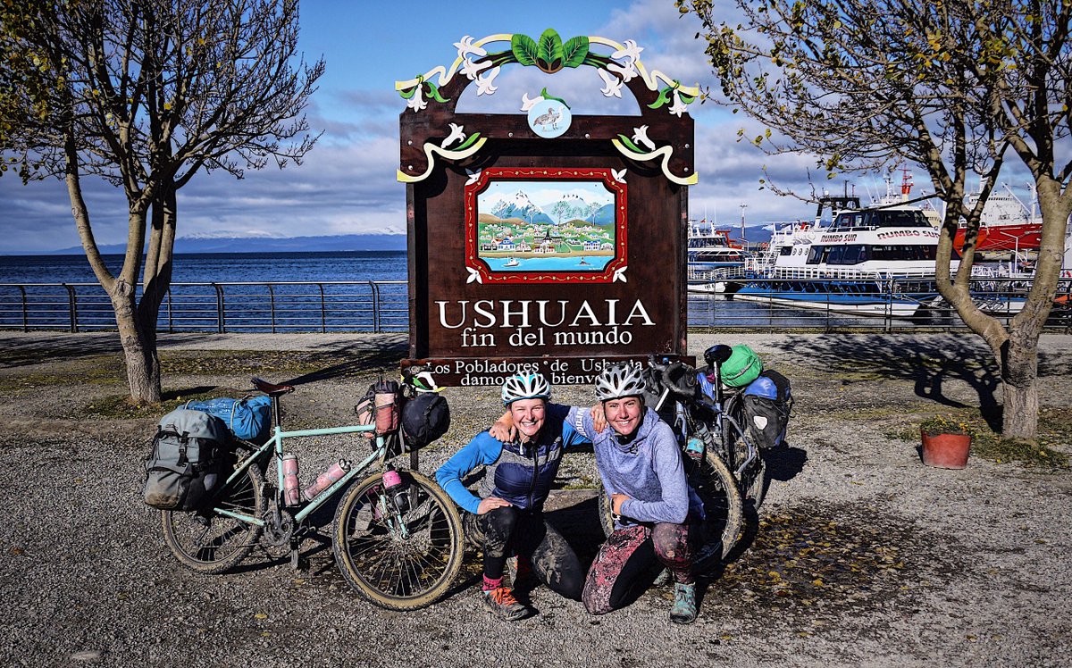 AnnaMcNuff's tweet photo. WE MADE IT! 9,000km cycled. 100,000 metres ascended. 3 countries. 10 border crossings &amp; a LOT of cheese. Final blog: https://t.co/Us7JWPloxc https://t.co/HJlwiyJFMi