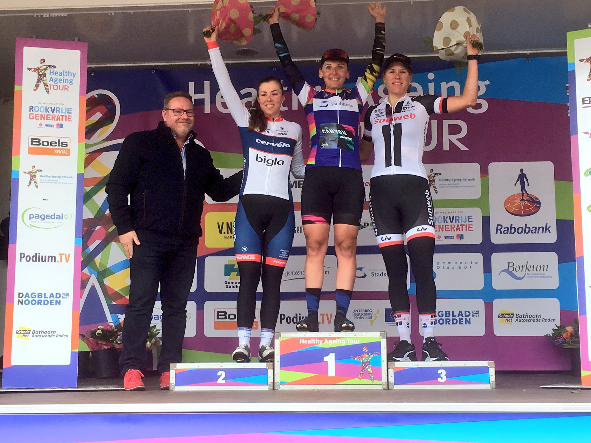 подиум 3-го этапа HAT17