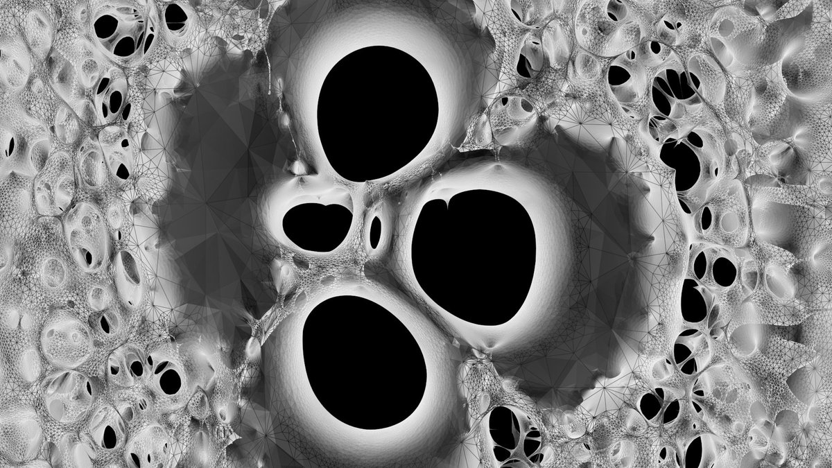 Our Bamboo microstructures 3000 scaled this beautiful microscopic landscape translated to producible 3D #3Dprinting #designthinking #AI