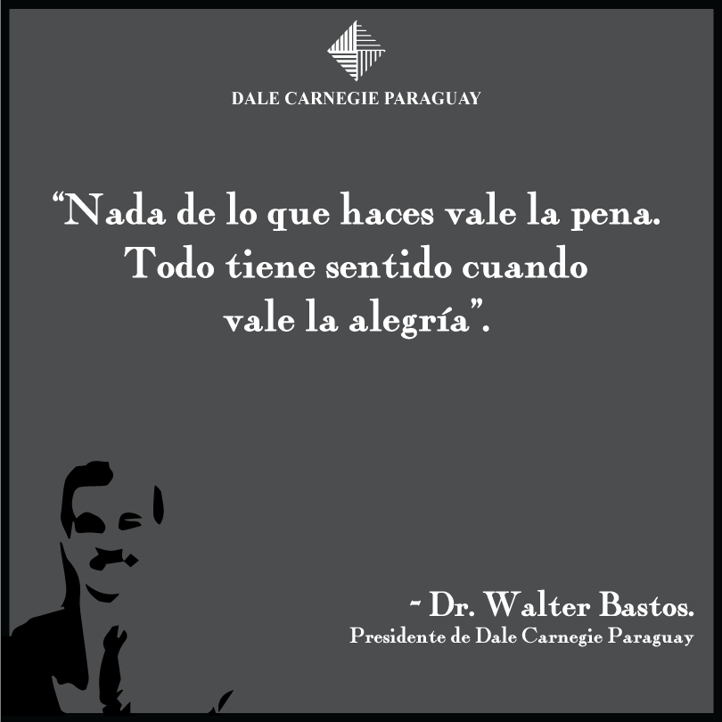 dalecarnegiepy's tweet photo. Dr. Walter Bastos.
Presidente de Dale Carnegie Paraguay. https://t.co/bD2OUxJbZu