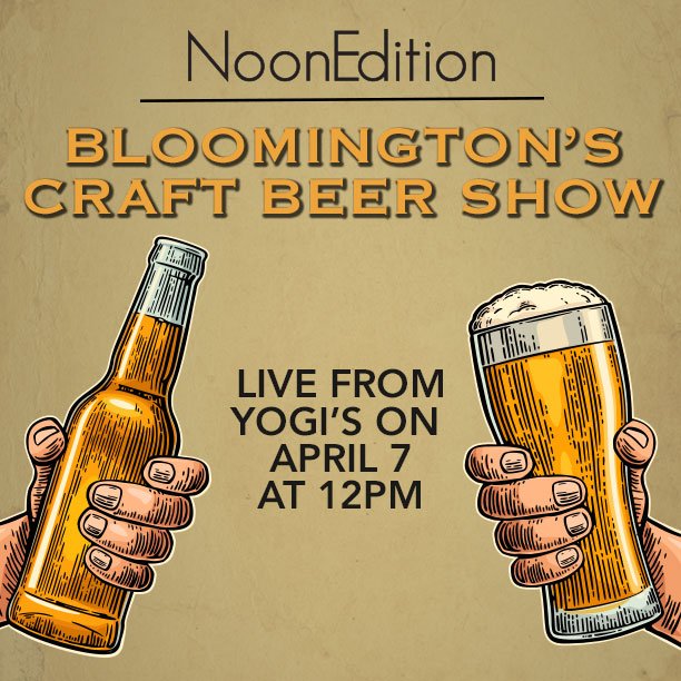 WFIUWTIUNews's tweet image. TODAY at noon, join us for a LIVE show about craft beer! Tweet your questions to @noonedition ipm.io/2oRd0c1