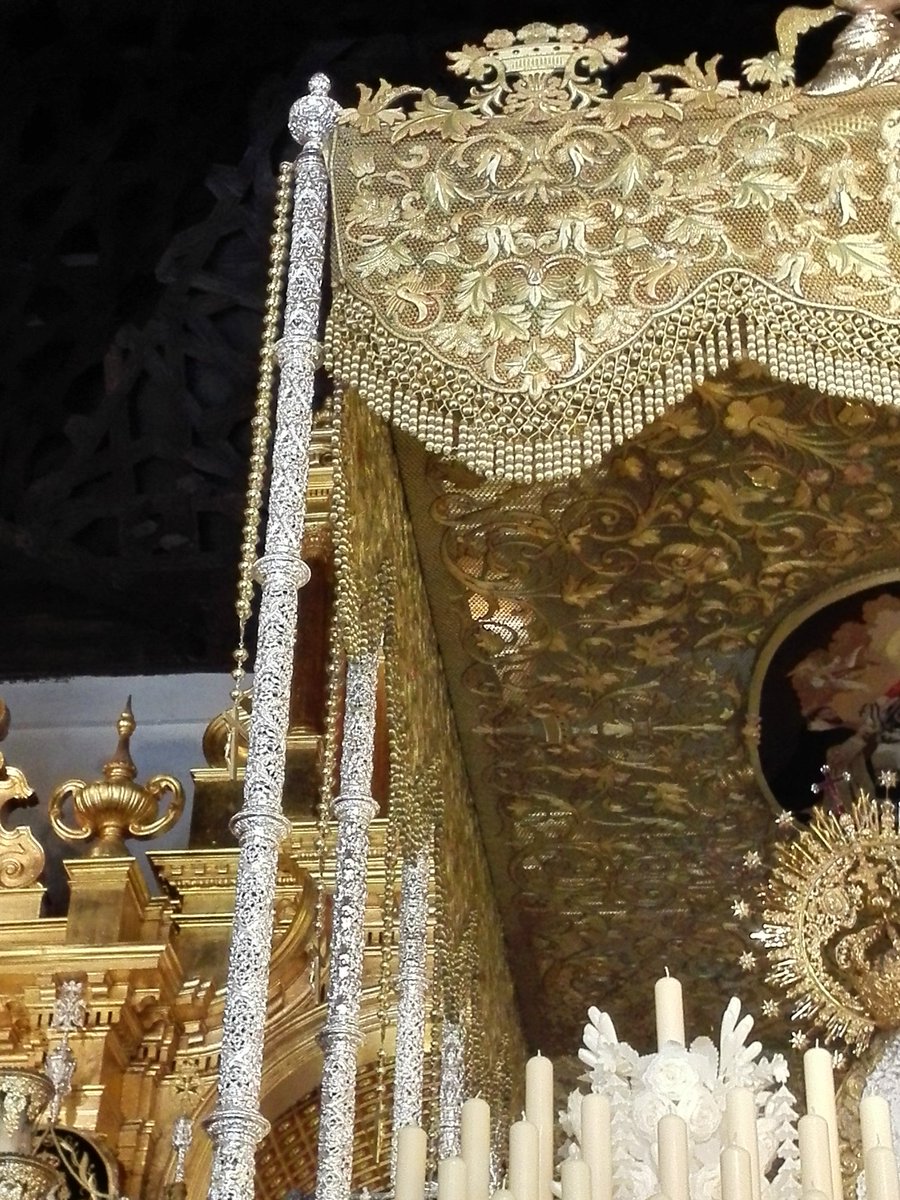 PasyEsp's tweet photo. En @hdaddemontesion esta mañana de #ViernesDeDolores todo está preparado para el #JuevesSanto.
#SSantaSevilla17 https://t.co/2P29sTXSjj