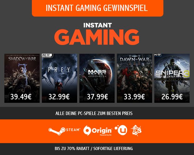 InstantGamingDE's tweet photo. 🔥 GEWINNE DAS PC-SPIEL DEINER WAHL!🔥

https://t.co/UkEnpbQM8H

Um zu gewinnen RT und folge @InstantGamingDE 
Ergebnis am 14.04 https://t.co/5d9U9hvijj