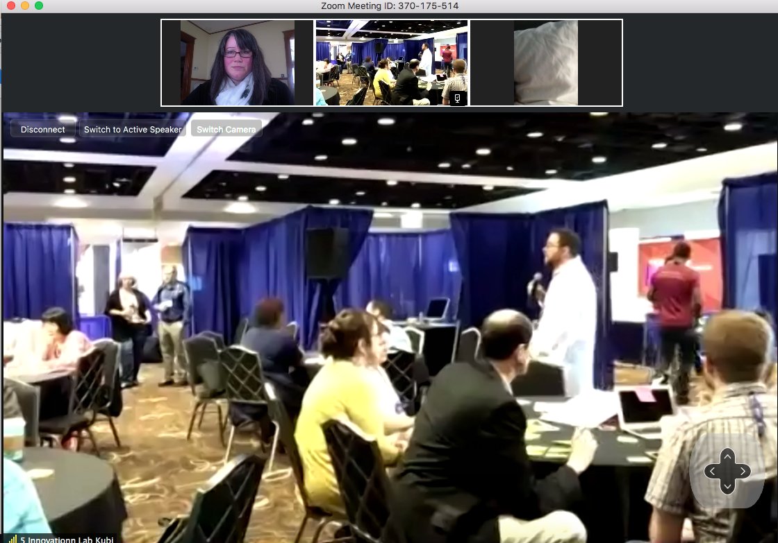 ExpertlyMade's tweet image. Just joined @RevolveRobotics at #OLCInnovationLab via #Kubi! Bonus: @bscragg sighting! #OLCInnovate sites.google.com/view/olcinnova…
