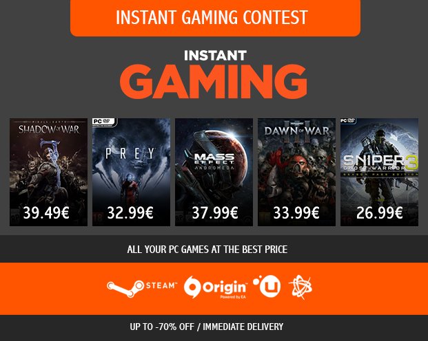 Instant Gaming (@InstantGamingEN) / X