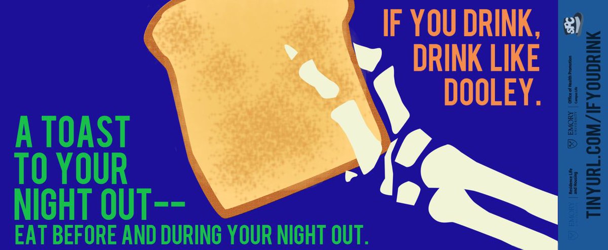 RaphWellExcel's tweet image. Dooley&apos;s Ball is 2nite, &amp;amp; if you choose to drink, drink like Dooley to @BeWellExcel bit.ly/2otTRka @EmorySPC #dooleysweek2017