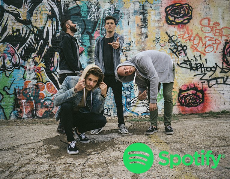 OLNband's tweet photo. Yo who's listening to Our Last Night on @Spotify make sure to subscribe to our playlist "Our Last Night Official Covers" or else... https://t.co/5XeKtC9OTZ