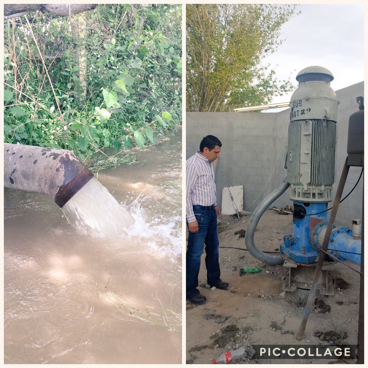 JuanGlz13's tweet photo. Se pone en funcionamiento el Pozo Plataneras. Con esta obra será posible llegar a la mayoría de las tomas domiciliarias gracias a #CONAGUA. https://t.co/hqYLes74T4