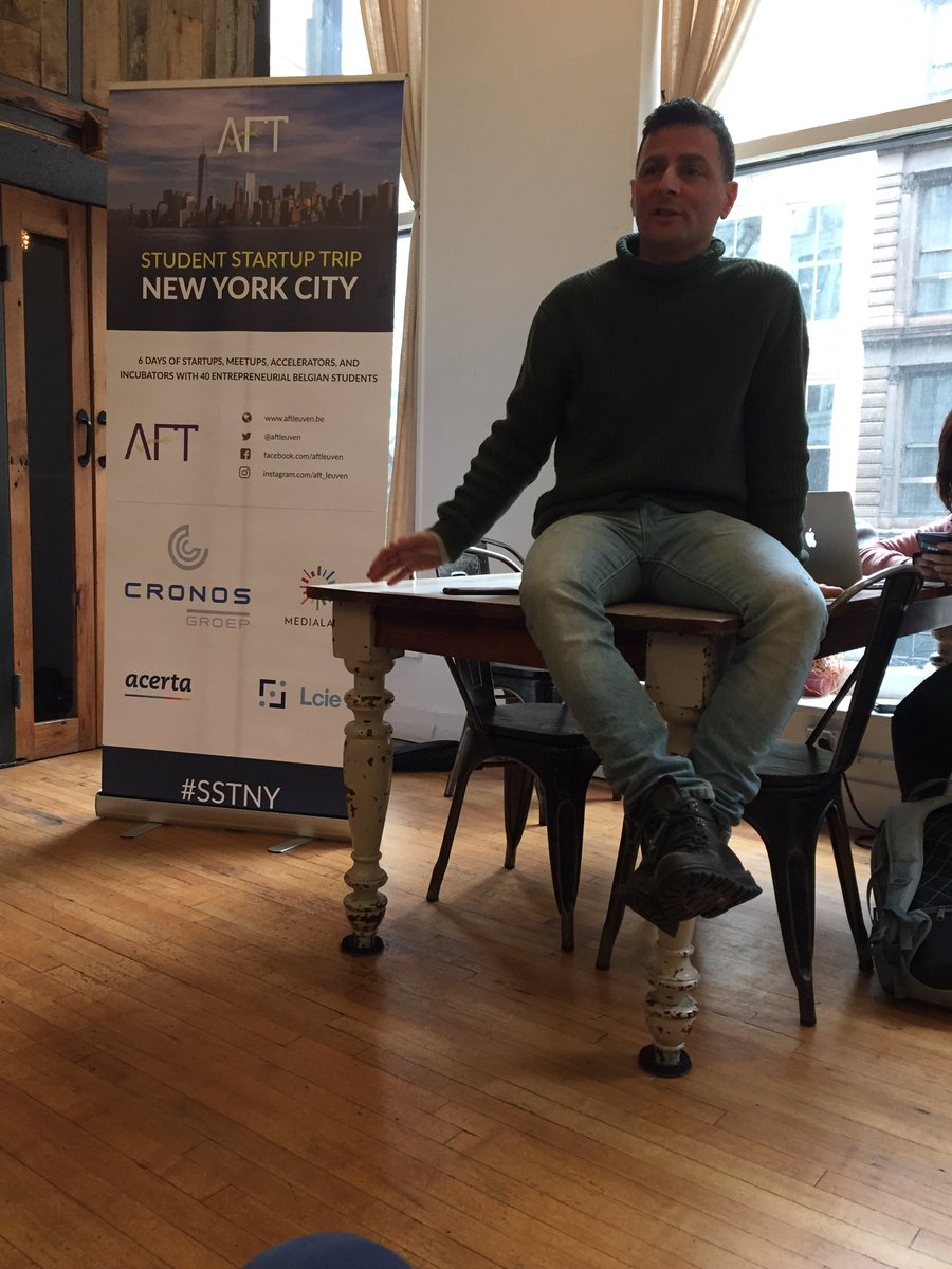 NBerghmans's tweet photo. Visiting an accelerator @BlueprintHealth  @thefarmsoho @AFTLeuven #SSTNY https://t.co/1XNvtIAkD6