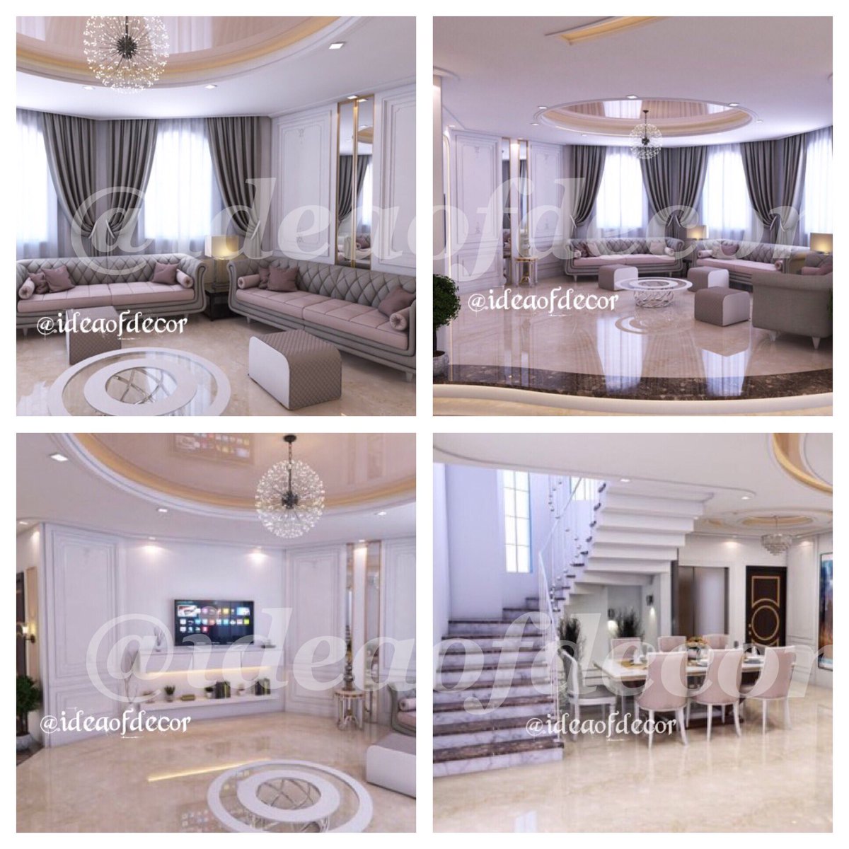 DAR SALWA™️ تصميم ديكور on Twitter "🌹من أعمالنا🌹 🌹مشروع تصميم داخلي