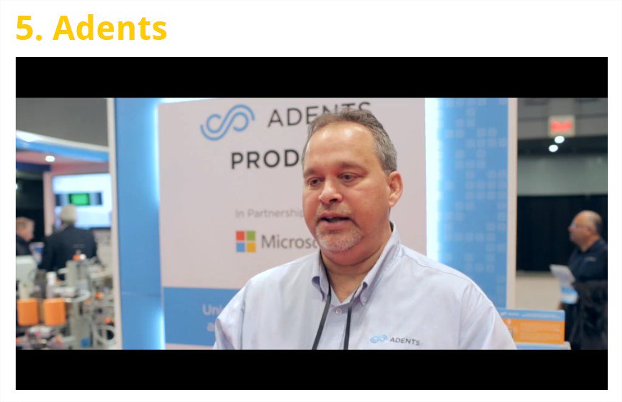 Adentsinfo's tweet photo. Adents among the Top10 of the most interesting companies at #Interphex17 https://t.co/1MEYrf6gaZ #serialization #traceability https://t.co/Y9Jigi48Oz