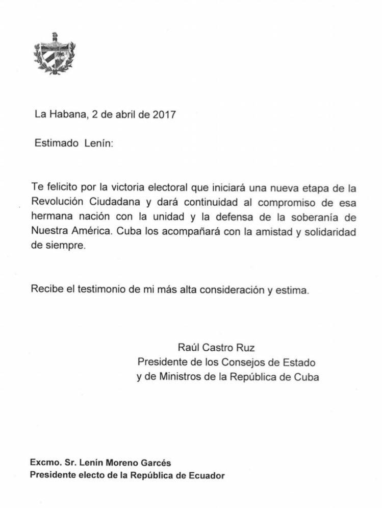 Vamos Lenín na Twitteru: "Compartimos la carta de 