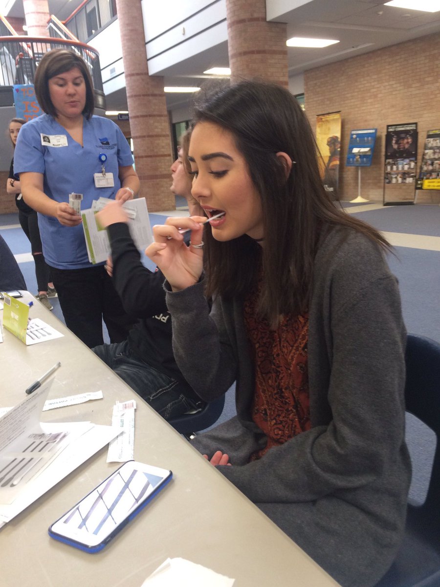 AllenPeerLeader's tweet photo. If you are 18+ come down to the front of the cafeteria to get your cheek swabbed & help save a life today!! https://t.co/xzoQbOkbvI