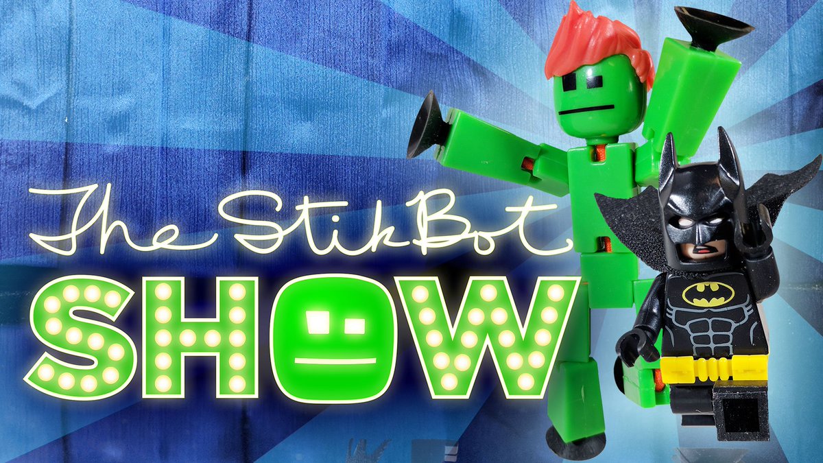 stikbot's tweet photo. My guest this week recently starred in a new movie, please welcome... https://t.co/pyiv4tByw3 #Stikbot

#TheStikbotShow #LegoBatman https://t.co/p3OJmY5iNX