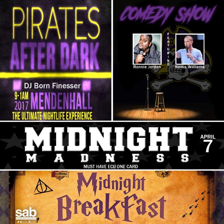 #PiratesAfterDark #MidnightMadness