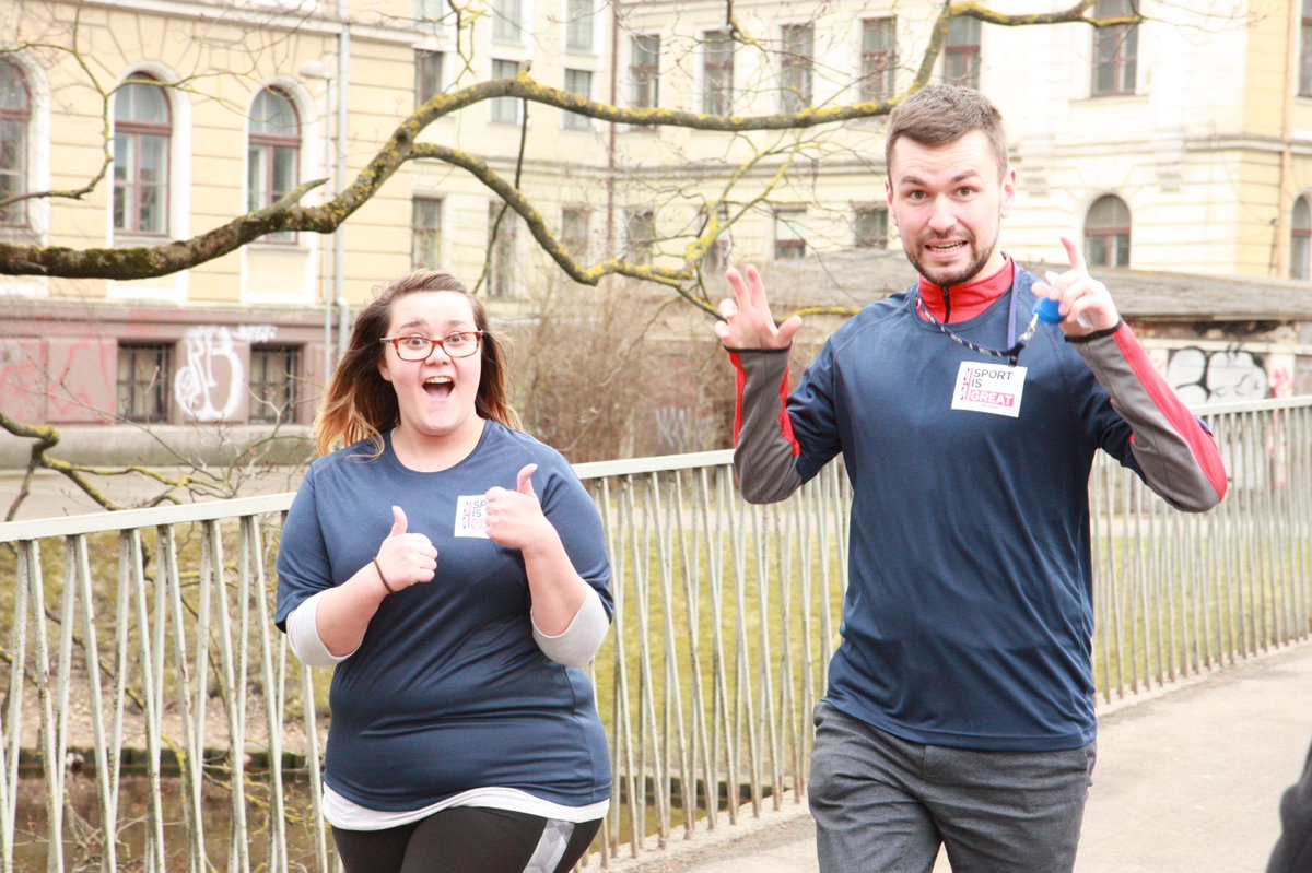 UKinLatvia's tweet photo. We launched a new initiative today - Embassy staff will be running @RigasMaratons to raise money for @Zvannieki: https://t.co/D7HTXwQFoJ https://t.co/yh9kKhpsls