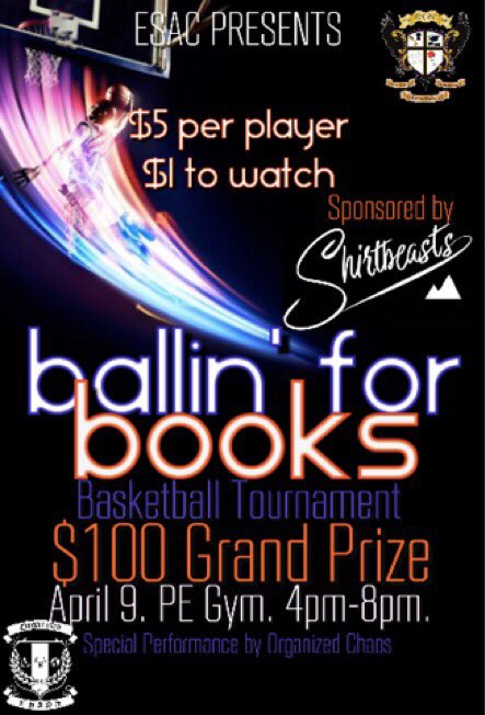 ESAC1968_'s tweet photo. 3 on 3 tournament!! So what y'all wanna do❓ Wanna be ballers?🏀shot callers?🗣 Contact Dellis2@albany.edu to create a team. https://t.co/DJ4IHTXe3B