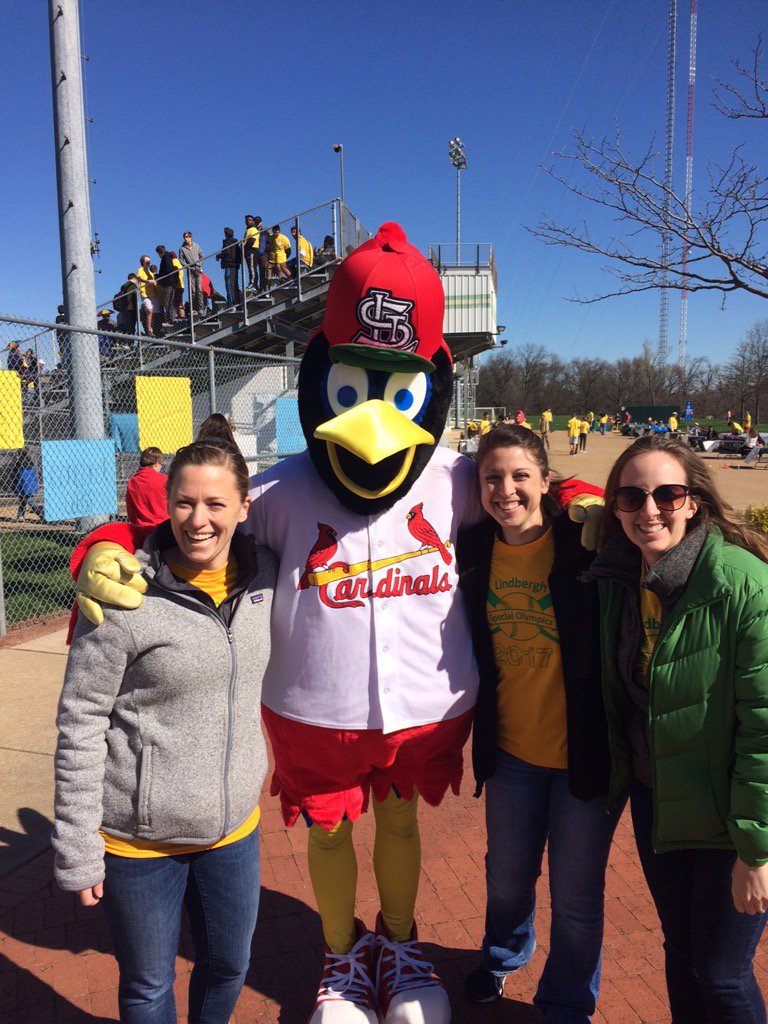 A fun day outside the library at Special Olympics!