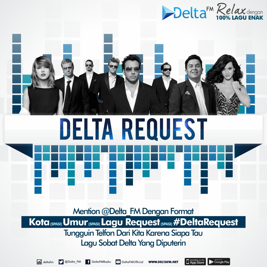 Delta_FM's tweet photo. Minggu siang @O_Sarah_ ajak Sobat Delta buat request lagu enak apa yang mau didengerin, jangan lupa format & hashtag #DeltaRequest ya sob! https://t.co/vzhY6XQo6f