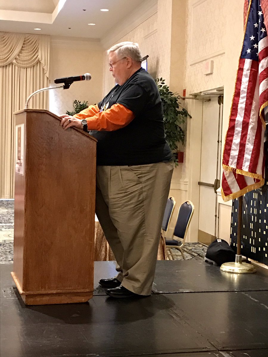mcpsslu's tweet photo. @MDStuCo Executive Director Mr. Lance Ledebur announces his retirement after almost 50 years as SGA advisor in February 2018. β€οΈ #MASCConv17 https://t.co/iVZjYeIpln