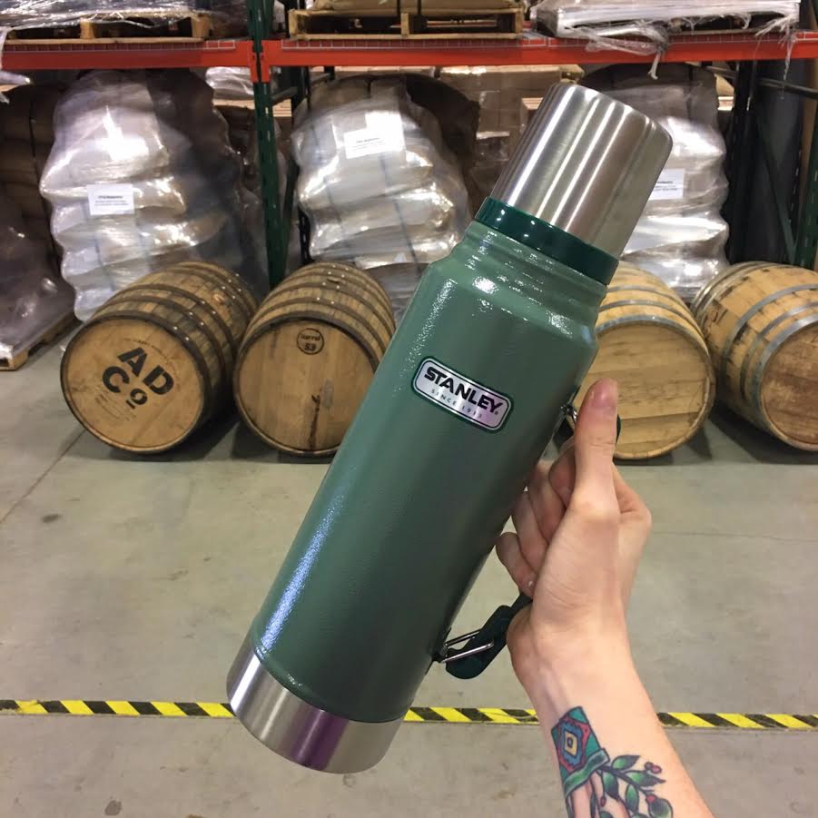 DeathWishCoffee's tweet photo. How long would it take you to finish off one of these? Follow, RT, &amp; comment to win a Death Wish @StanleyBrand thermos! #FreebieFriday https://t.co/ry4qqcxj37