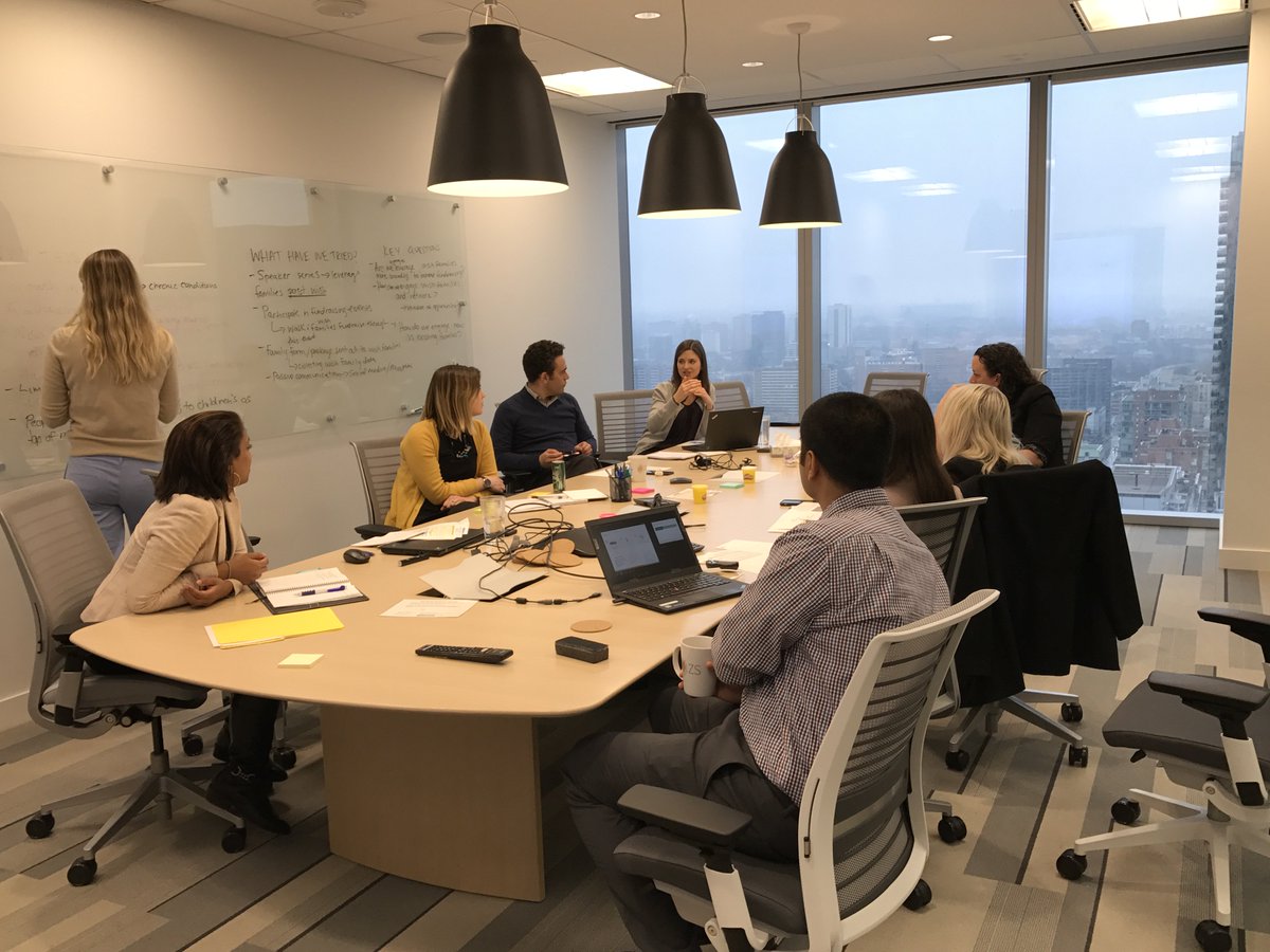 ZSCareers's tweet photo. .@ZSAssociates partnered with @CPSocialImpact to help solve challenges for local Toronto nonprofits during a pro bono #ZSCares workshop. https://t.co/OBJv8VhKJl