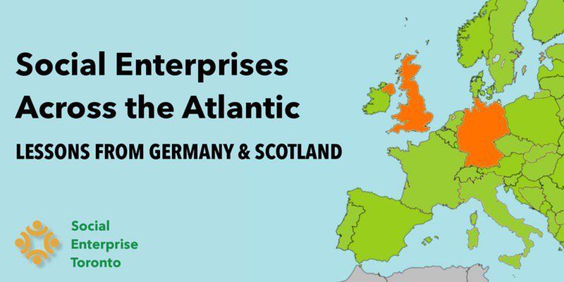 SocEntNiagara's tweet photo. WORKSHOP: Social Enterprises Across the Atlantic: Lessons from Germany &amp; Scotland. Mon Apr 17 at @csiTO https://t.co/d2bILLXNC4 via @SET_GTA https://t.co/Ucm0IeNUxb