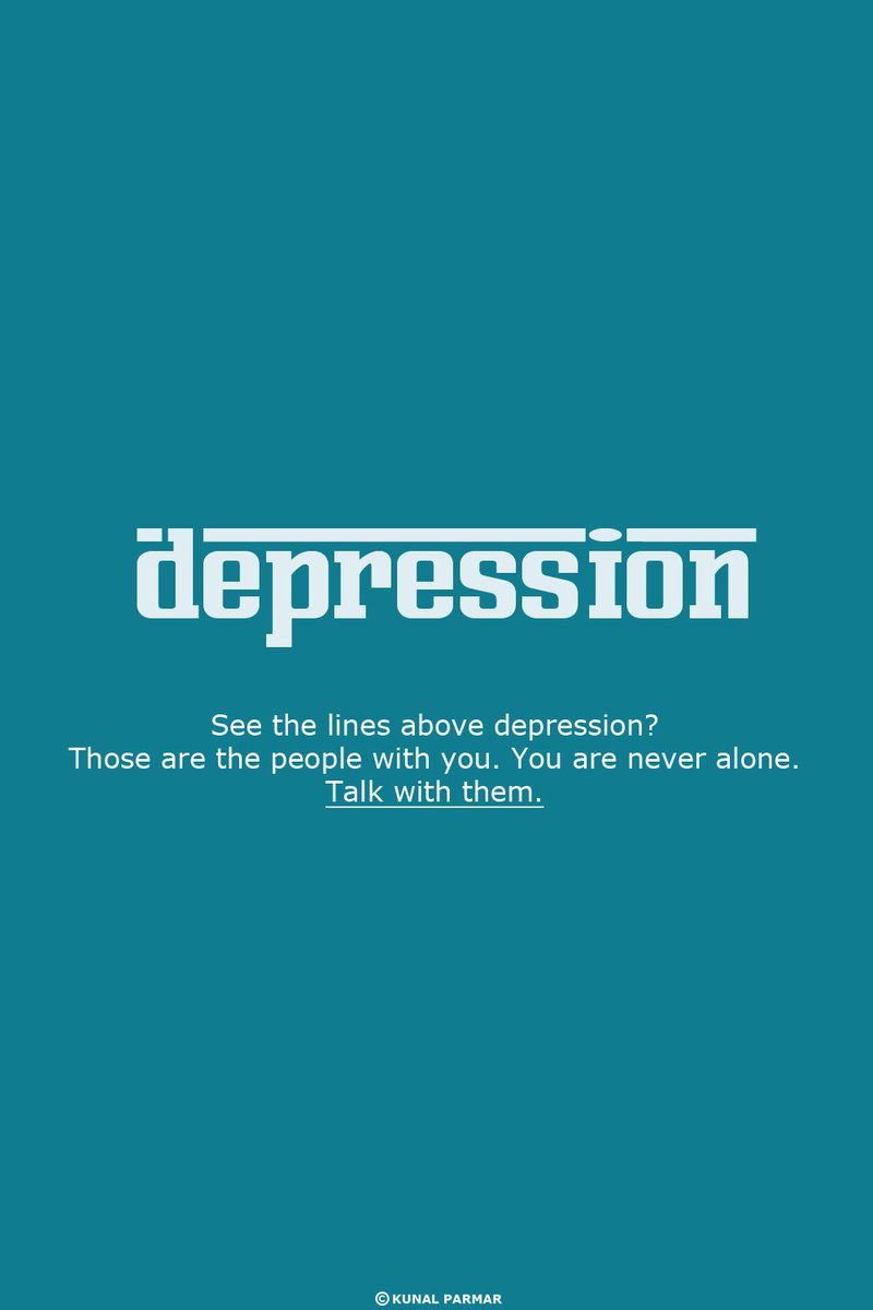 kparmar24's tweet photo. Talking is better than locking. #TalkDepression #wearelistening @MumbaiPolice @TLLLFoundation https://t.co/FqPBXIsta8