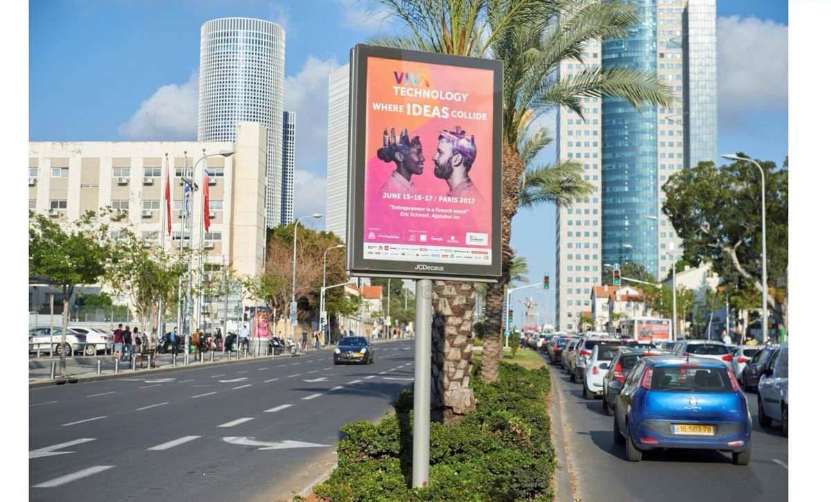 VivaTech's tweet photo. Hi Tel Aviv! 👋🏼 We're waiting for you on June 15-17 for #VivaTech in Paris  🚀 https://t.co/MOUwJwSGsT