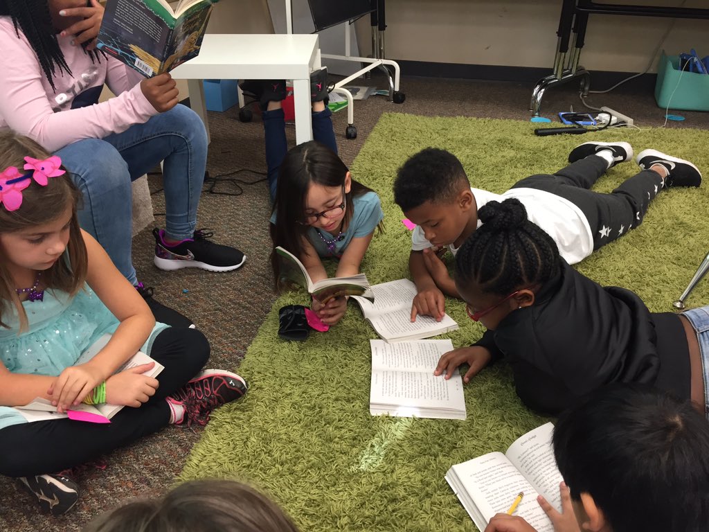 kimber_mca's tweet photo. Doing some morning @EngageNY book clubs! #magictreehouse #centersd https://t.co/06rTNzUak1