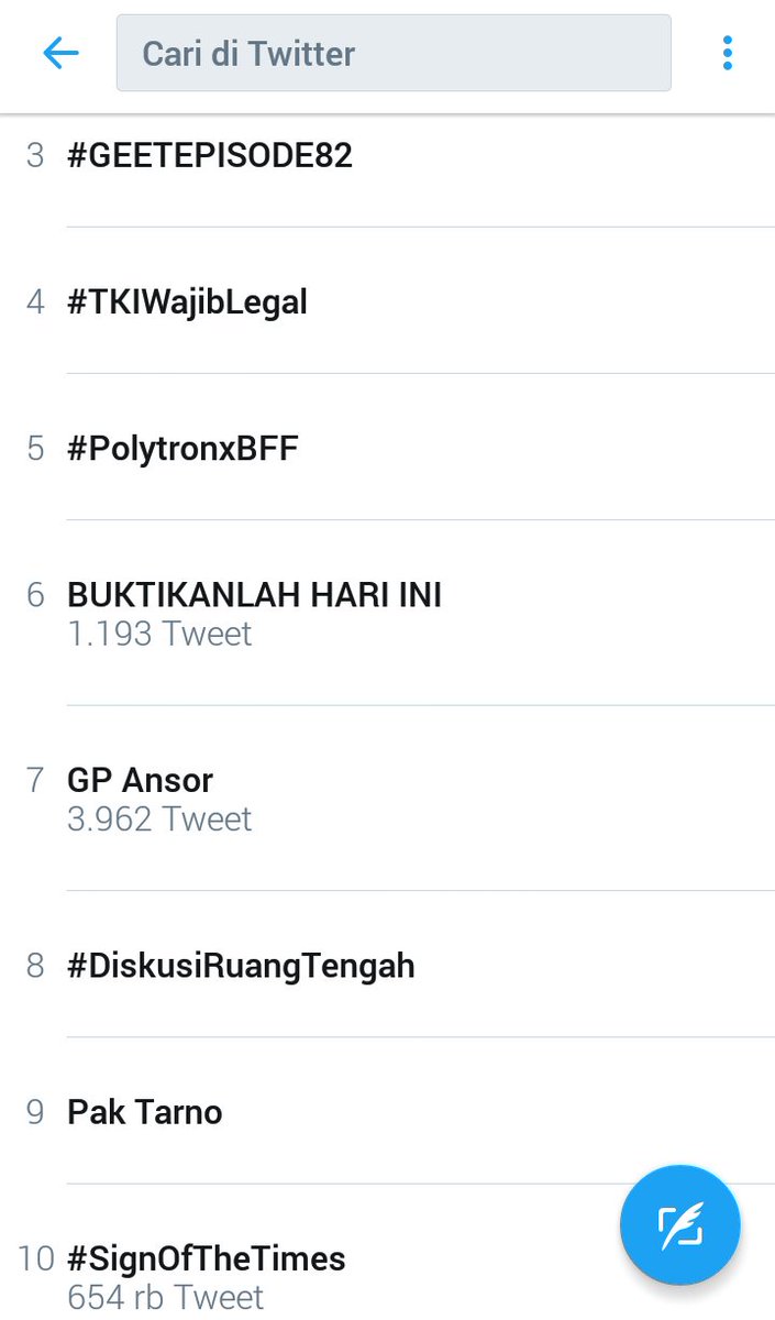 Trending topic yang tidak direncanakan, keep kompak team!👏😊💚

<a href="/alysyarief/">Aliando Syarief</a> @yuni_HK <a href="/sovianiAnnur/">👑 ALICIOUS 👑</a> <a href="/AliandoFan/">OFFICIAL ALICIOUS</a>