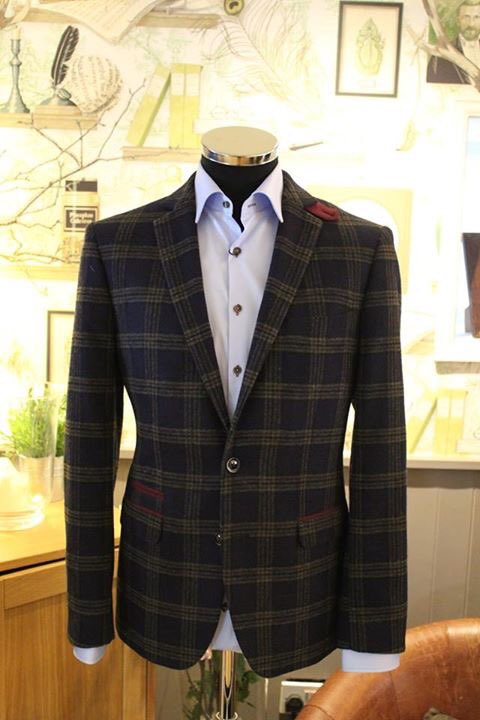 Bespoke Torre jacket and a Roy Robson shirt. Essentials for a smart summer evening.