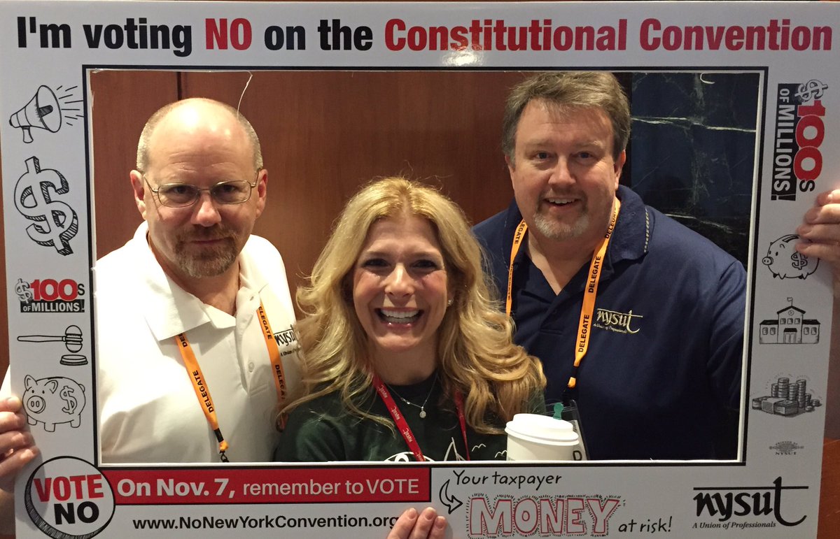 MrGB4B's tweet photo. @NYSUTWNY @nysut @LSCTA_1 @shellyamoia We're saying NO to the Constitutional Convention #conconconjob https://t.co/q1PKCw1xAr