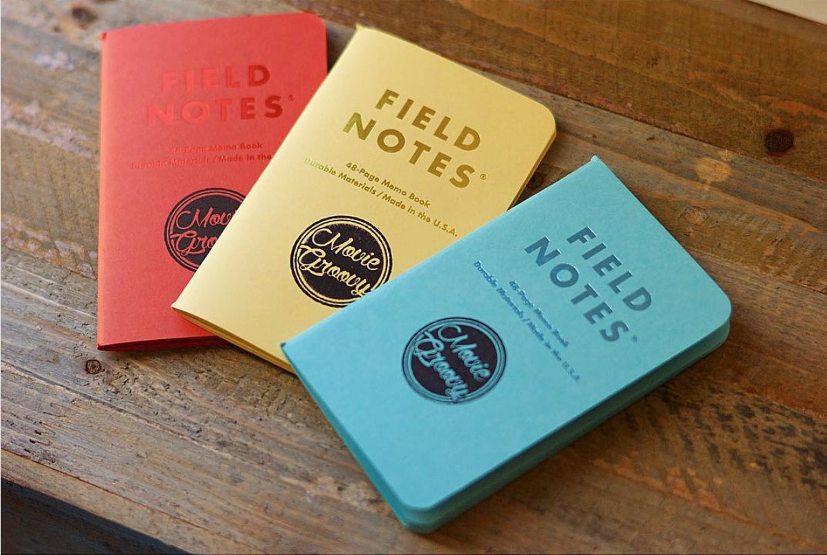 Movie_Groovy's tweet photo. delicious colors from @fieldnotesbrand . Be bold to write down that crazy idea of yours..live, work, create!
#advertising #production #nyc https://t.co/y3I8vlyZuY