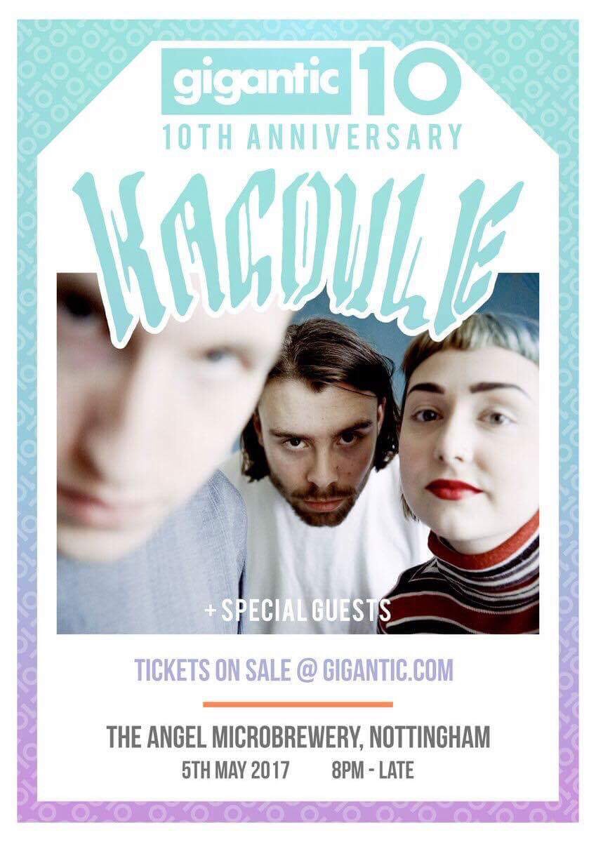 PsyenceUK's tweet photo. 5th May we're supporting @Kagoule for @gigantictickets 10th anniversary alongside fellow psychonauts @autumndietplans Tickets are SOLD OUT.. https://t.co/prxoHm0O6U