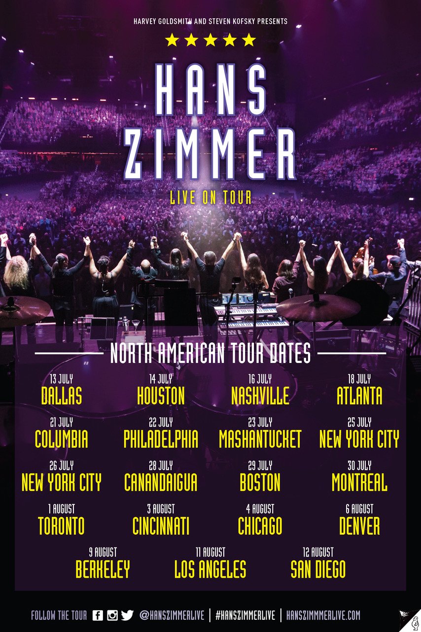 Hans Zimmer Extends First-Ever North American Tour