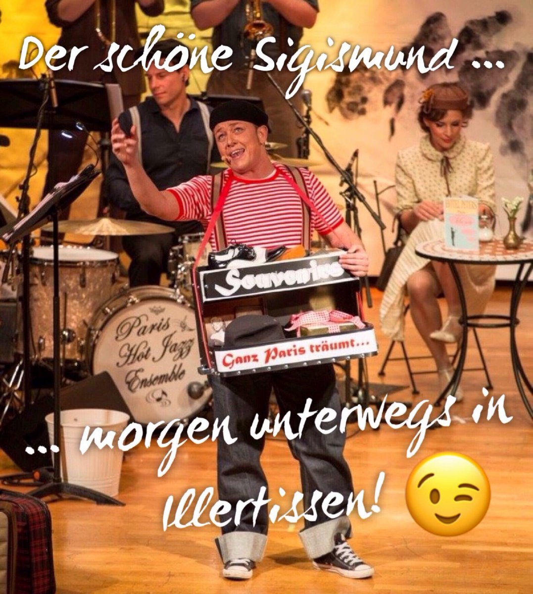 TraumRevue's tweet photo. Morgen petite #Promotour ab 9 Uhr auf #Wochenmarkt in #Illertissen
Wir freuen uns über Besuch! 😃
#ganzParisträumt #schlagerrevue #traumrevue https://t.co/K5NZgJogum