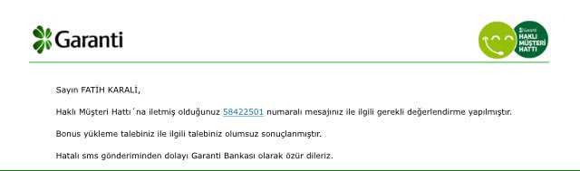 fatih_karali_'s tweet photo. Müşteri memnuniyetiniz nerde kaldı? Duygularımızla oynamayın @garanti @GarantiyeSor #magduruz https://t.co/mzFQuqJnbV
