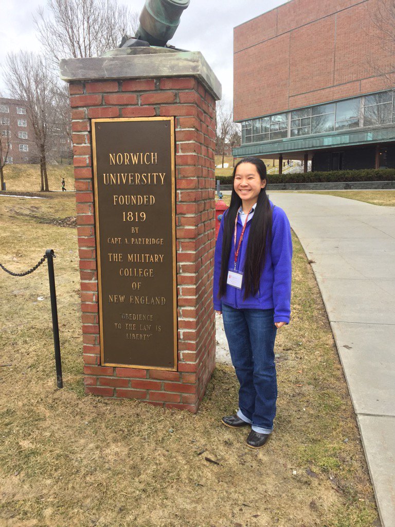 ChiefDavisUSN's tweet image. Norwich University. #iwilltry